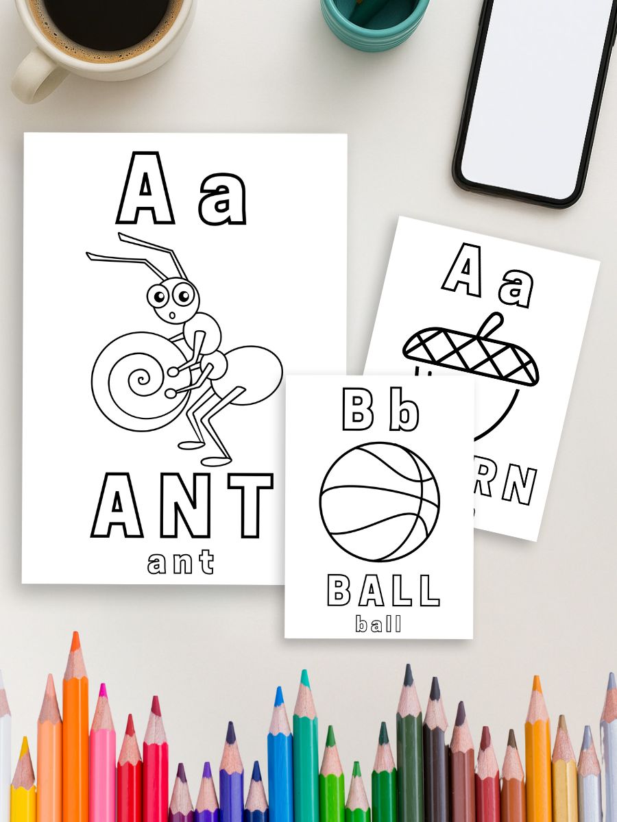 78 Preschool Alphabet Coloring Pages 4 78 Preschool Alphabet Coloring Pages - Image 4
