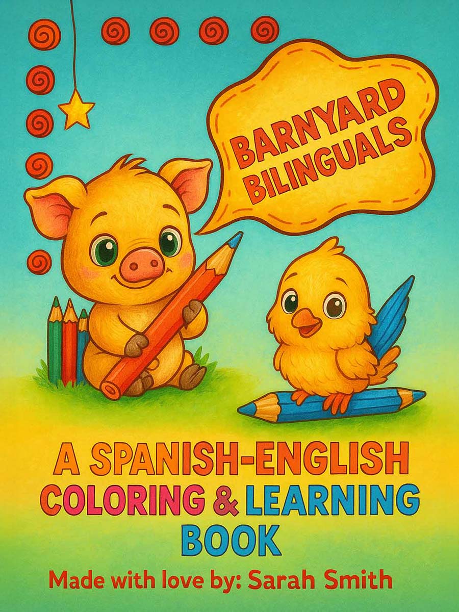 Barnyard Bilinguals Coloring and Learning Book 1 Barnyard Bilinguals Coloring and Learning Book