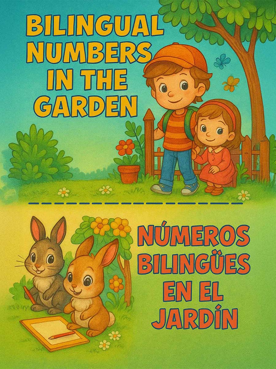 Bilingual Numbers in the Garden 1 Bilingual Numbers in the Garden