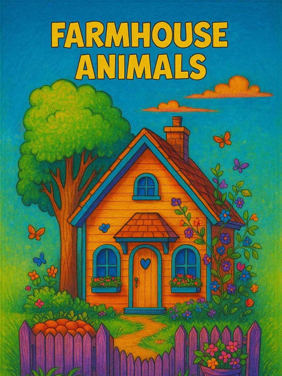 My First Farmhouse Animals (12 Pages) 1 My First Farmhouse Animals (12 Pages)