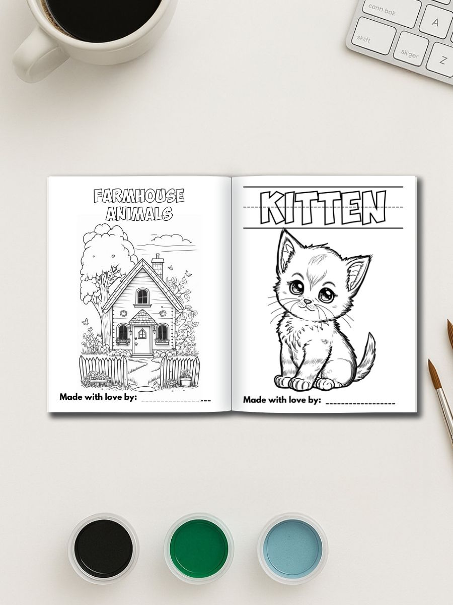 My First Farmhouse Animals (12 Pages) 3 My First Farmhouse Animals (12 Pages) - Image 3
