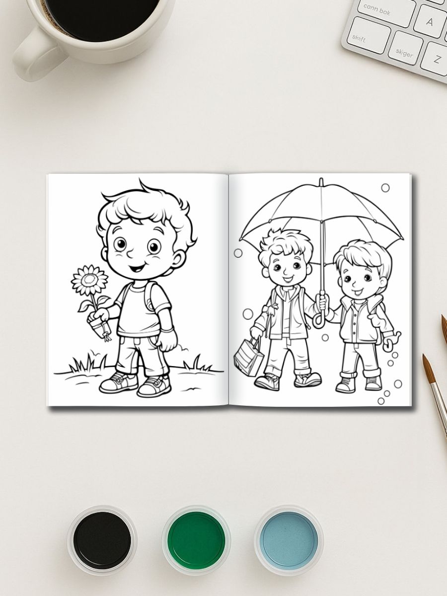 Playtime Color World - 100 Kids Coloring Pages 3 Playtime Color World - 100 Kids Coloring Pages - Image 3
