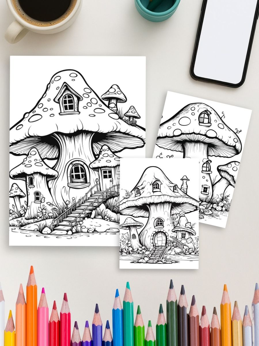 Forest Fungi – 224 Whimsical Mushroom Houses 4 Forest Fungi – 224 Whimsical Mushroom Houses - Image 4