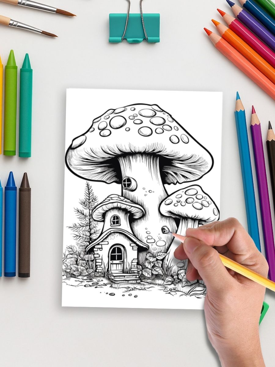 Forest Fungi – 224 Whimsical Mushroom Houses 5 Forest Fungi – 224 Whimsical Mushroom Houses - Image 5