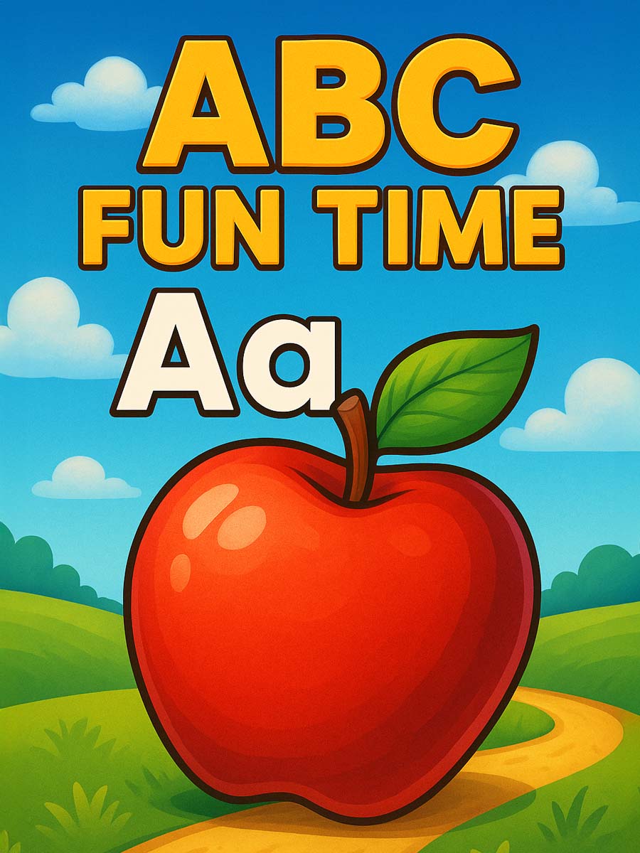 ABC Fun Time – 100 Alphabet-Themed Coloring Pages 1 ABC Fun Time – 100 Alphabet-Themed Coloring Pages