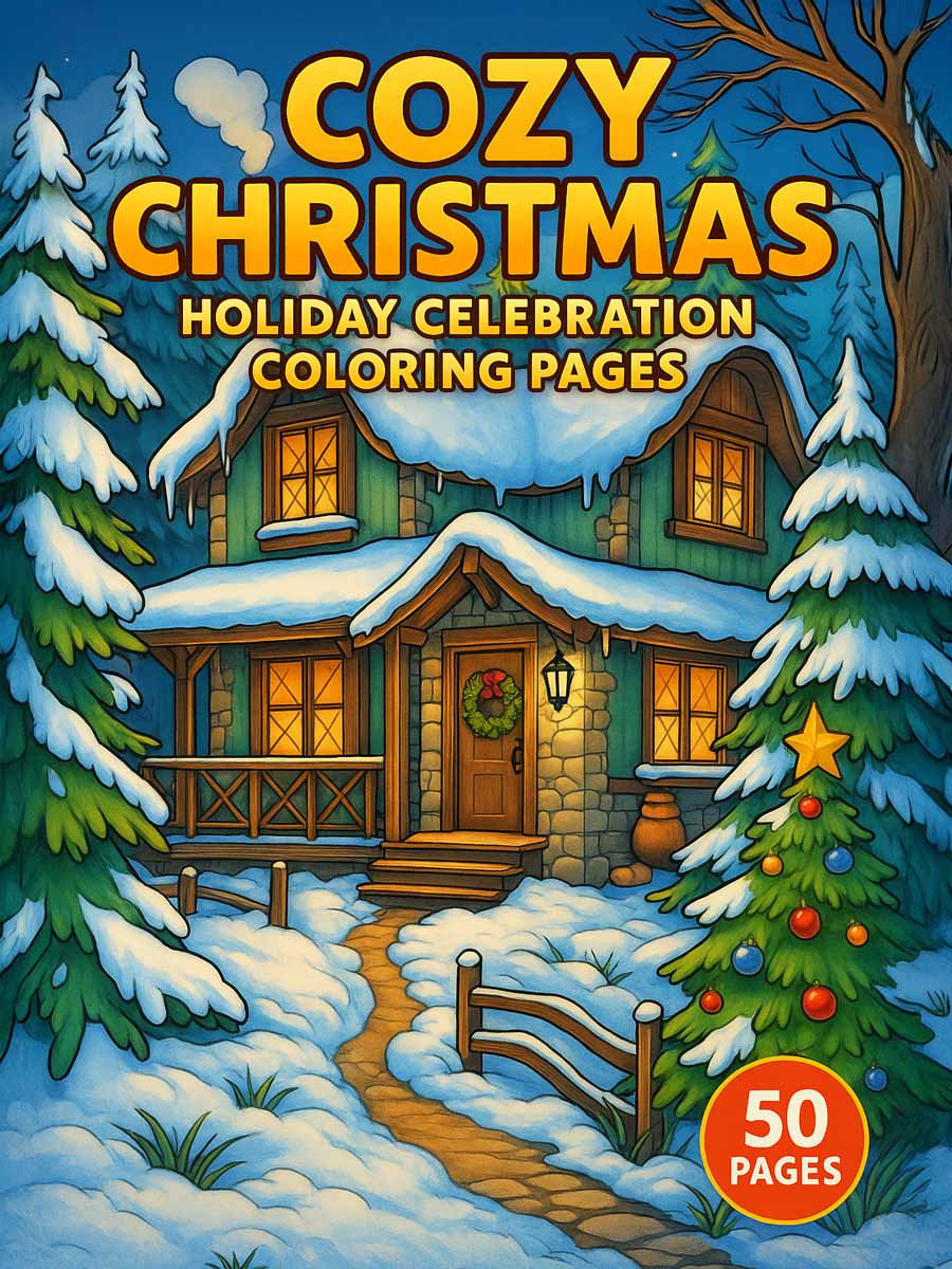 Cozy Christmas – 50 Holiday Celebration Pages 1 Cozy Christmas – 50 Holiday Celebration Pages