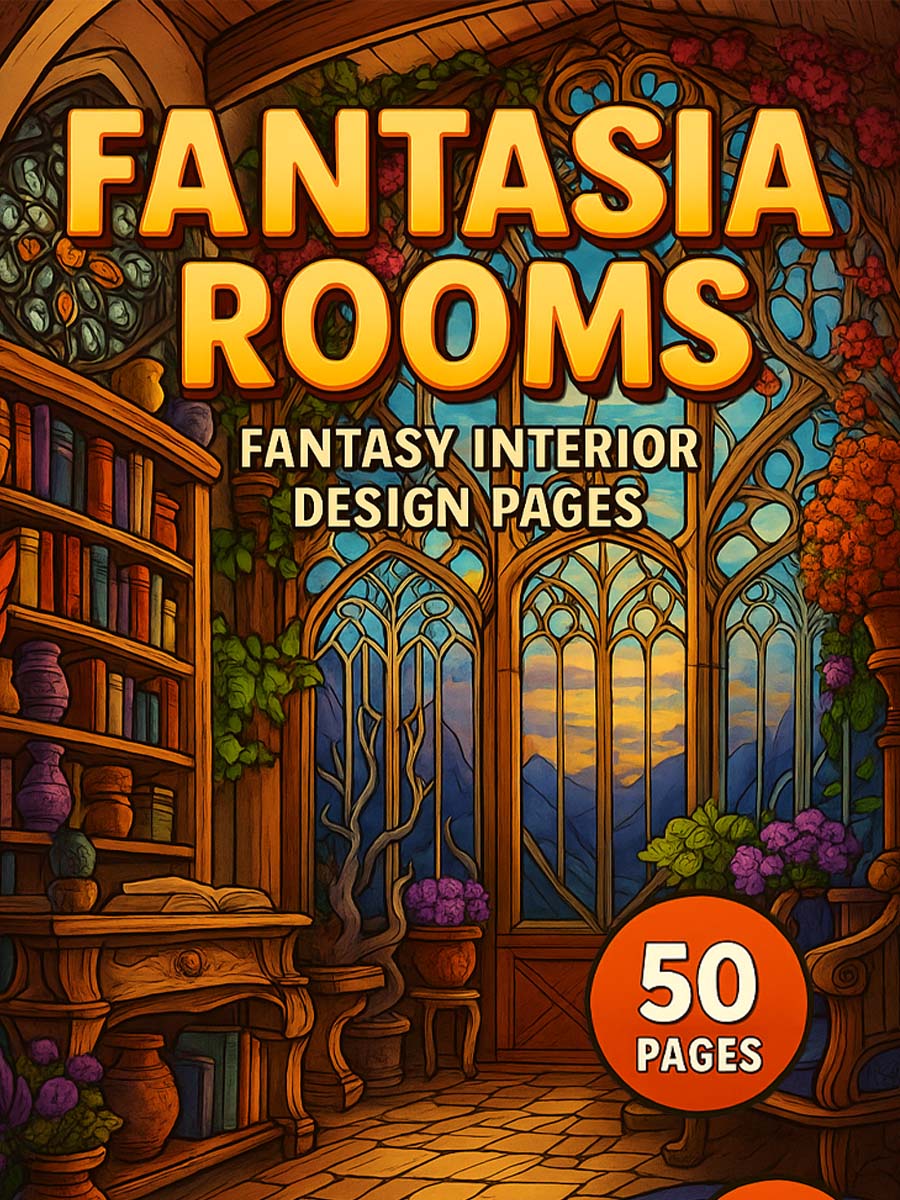Fantasia Rooms – 50 Fantasy Interior Design Pages 1 Fantasia Rooms – 50 Fantasy Interior Design Pages