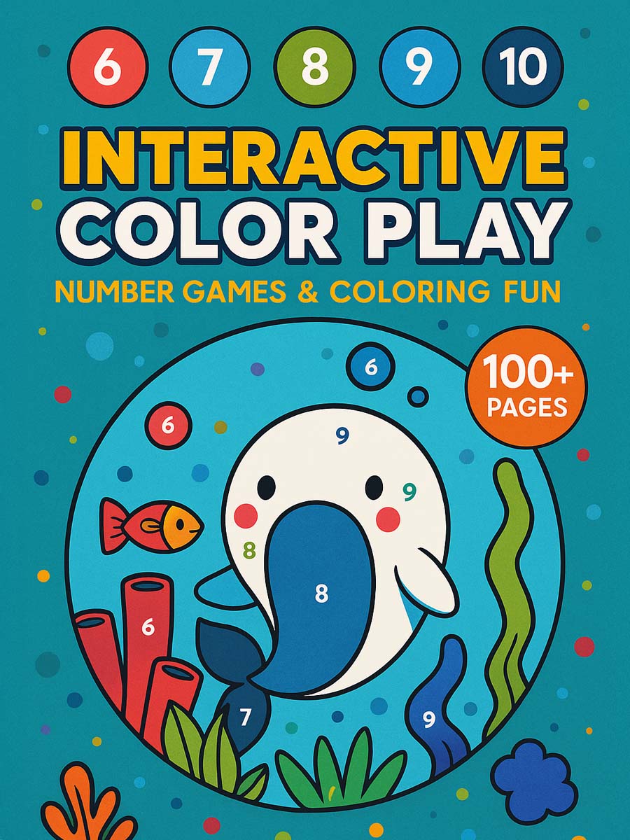 Interactive Color Play – Number Games & Activities to Color 1 Interactive Color Play – Number Games & Activities to Color