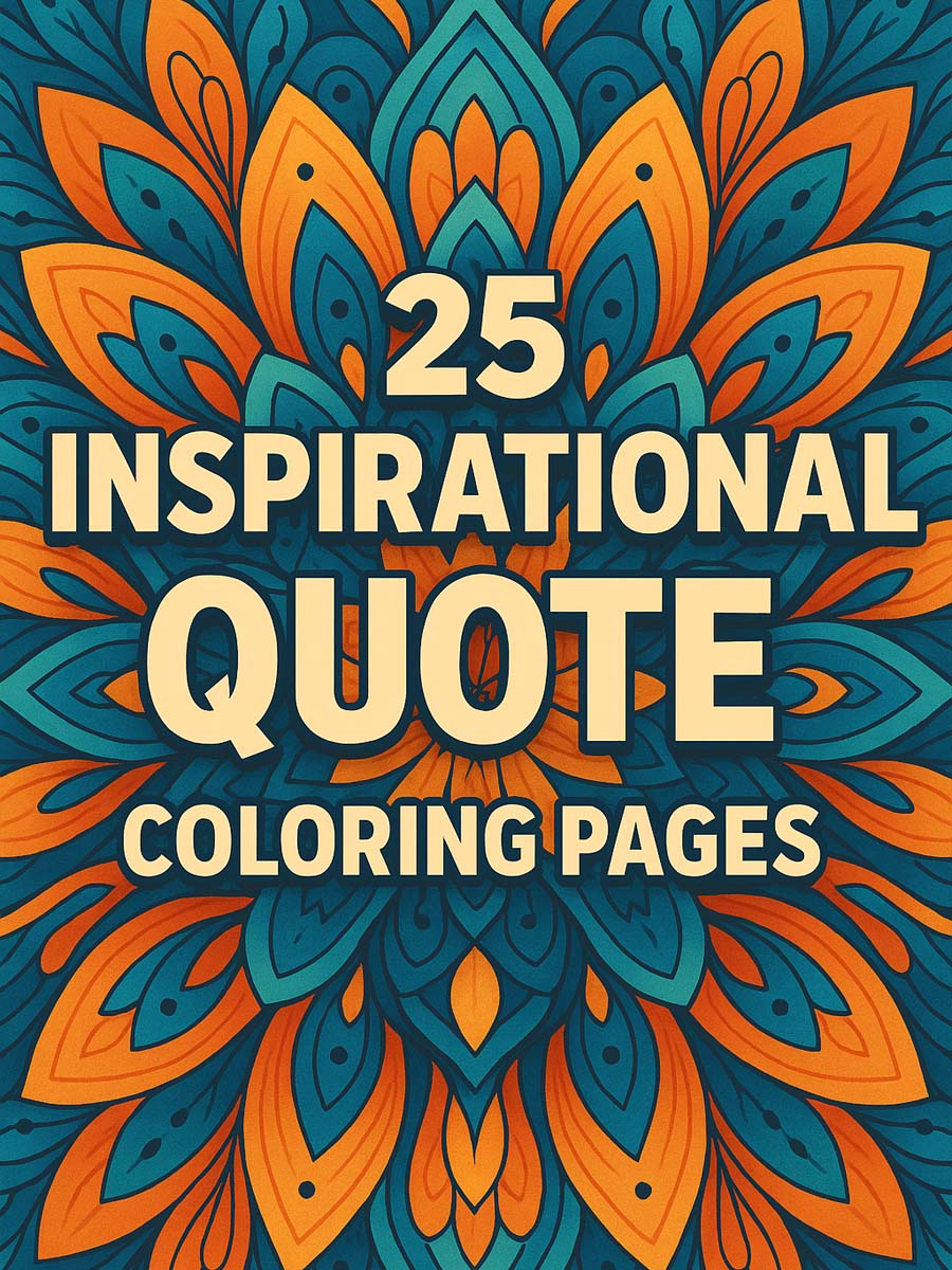 Motivational Mandalas – 25 Empowering Quote Designs 1 Motivational Mandalas – 25 Empowering Quote Designs