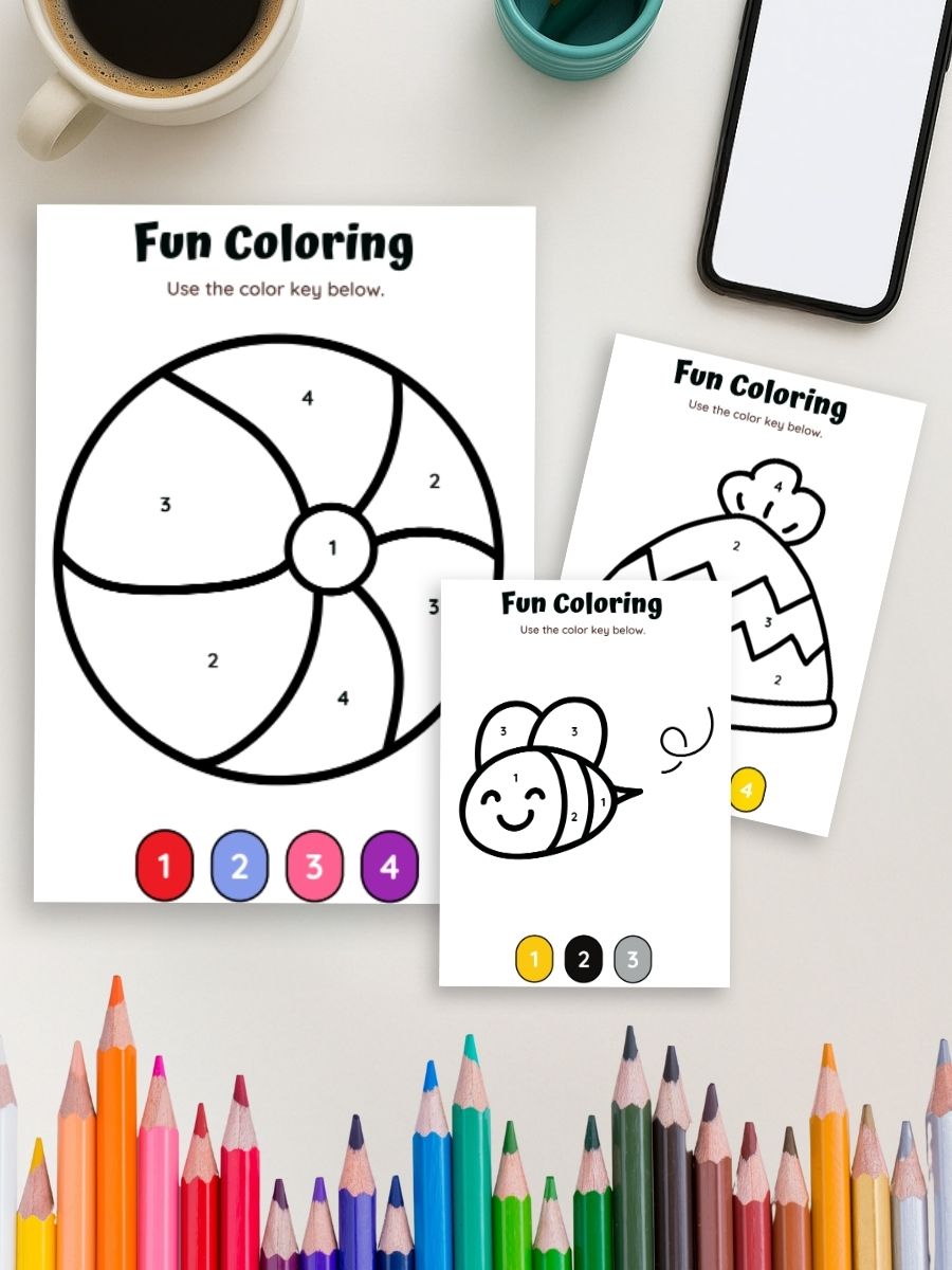 Interactive Color Play – Number Games & Activities to Color 4 Interactive Color Play – Number Games & Activities to Color - Image 4