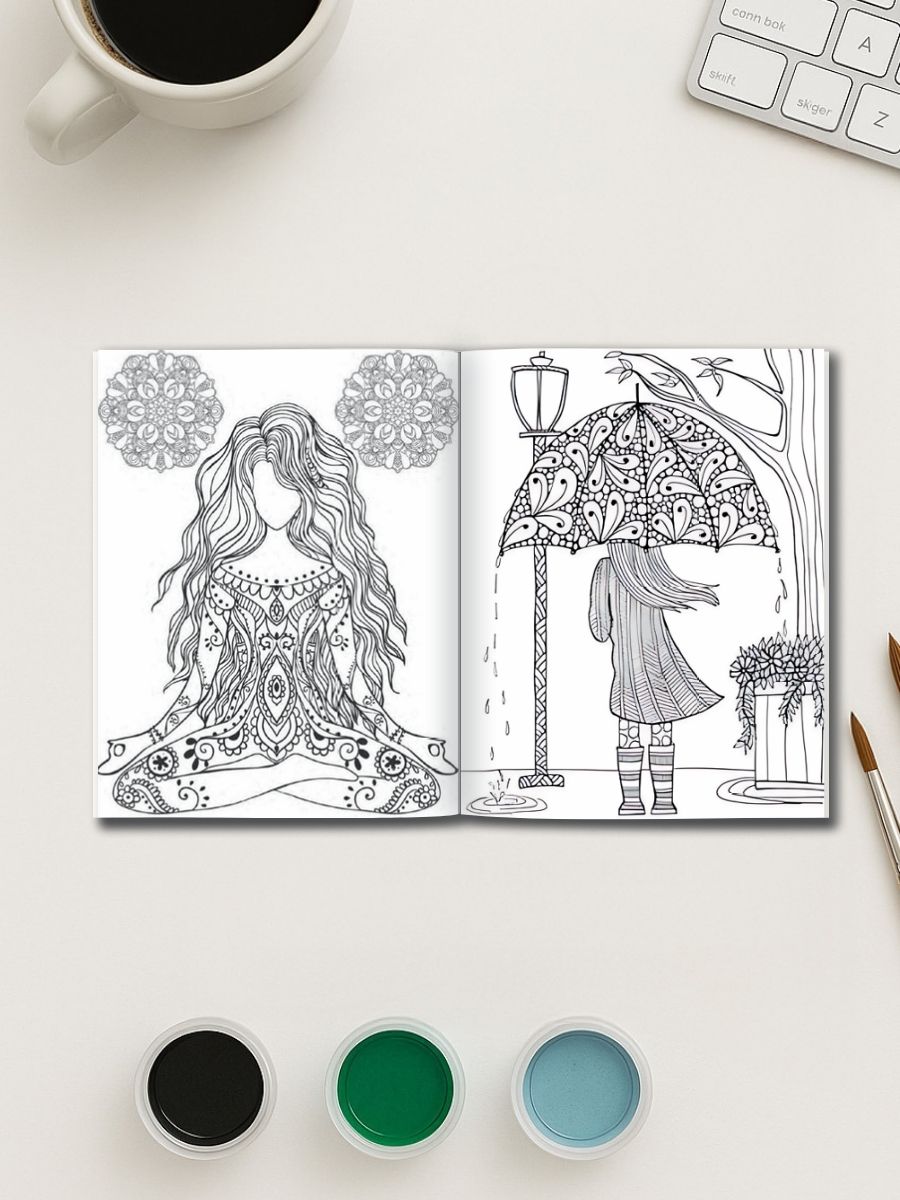 Inner Reflections – 75 Mindful Mandala Scenes of Life 3 Inner Reflections – 75 Mindful Mandala Scenes of Life - Image 3