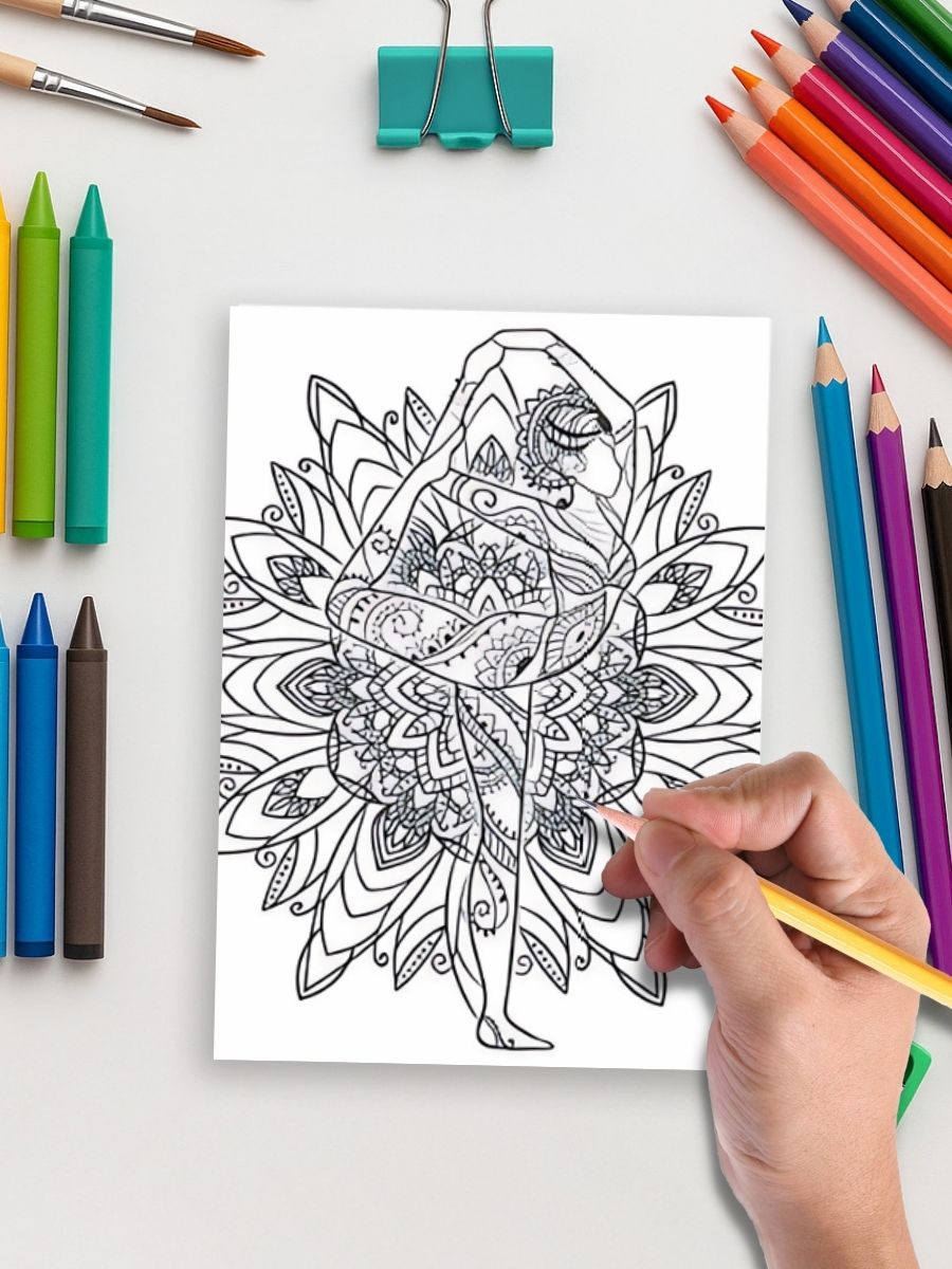 Inner Reflections – 75 Mindful Mandala Scenes of Life 5 Inner Reflections – 75 Mindful Mandala Scenes of Life - Image 5