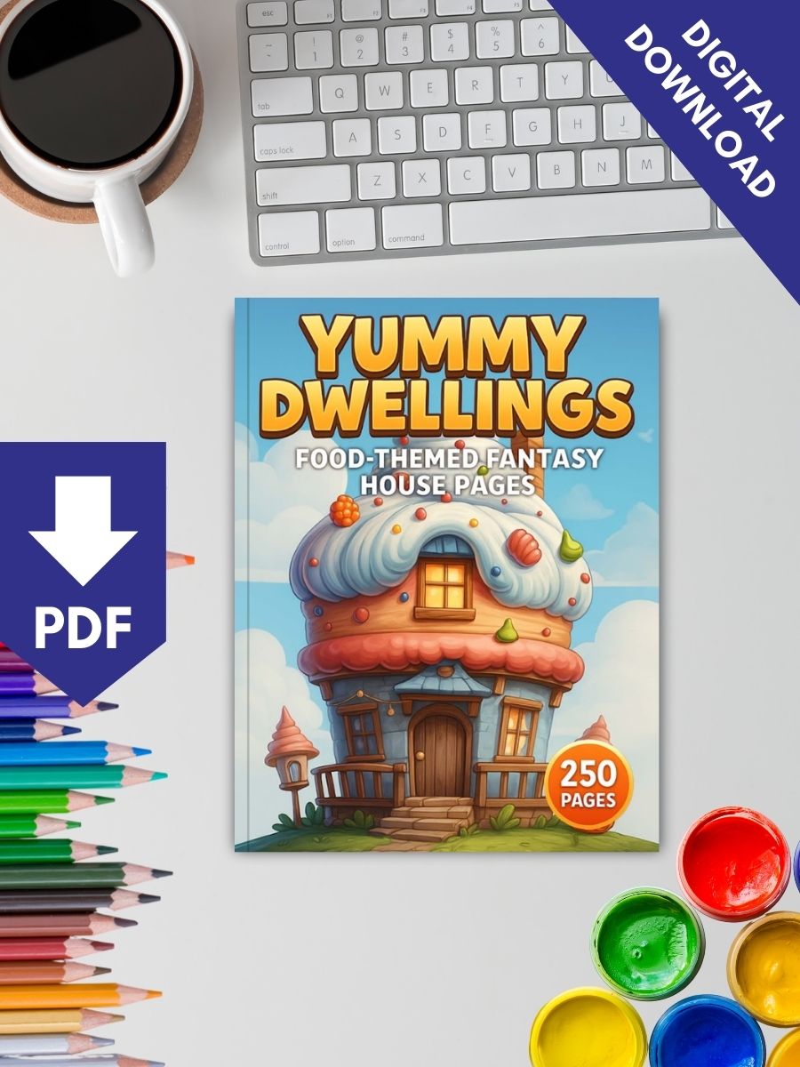 Yummy Dwellings – 250 Food-Themed Fantasy House Pages 2 Yummy Dwellings – 250 Food-Themed Fantasy House Pages - Image 2