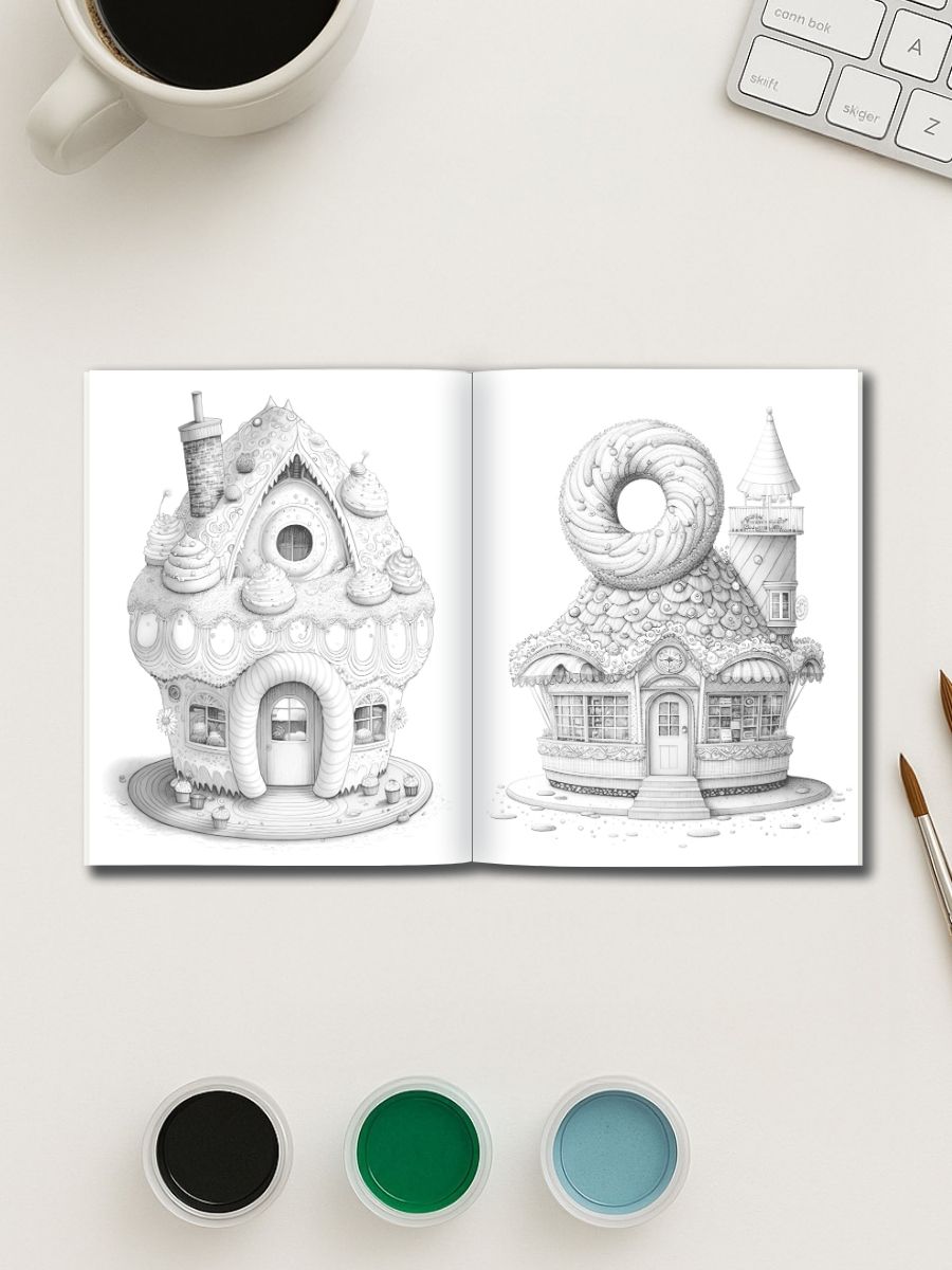 Yummy Dwellings – 250 Food-Themed Fantasy House Pages 3 Yummy Dwellings – 250 Food-Themed Fantasy House Pages - Image 3