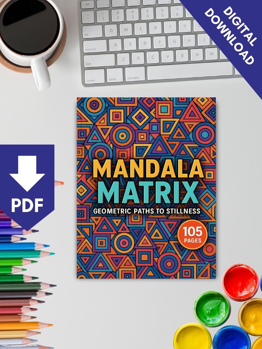 Mandala Matrix – 105 Geometric Paths to Stillness 2 Mandala Matrix – 105 Geometric Paths to Stillness - Image 2