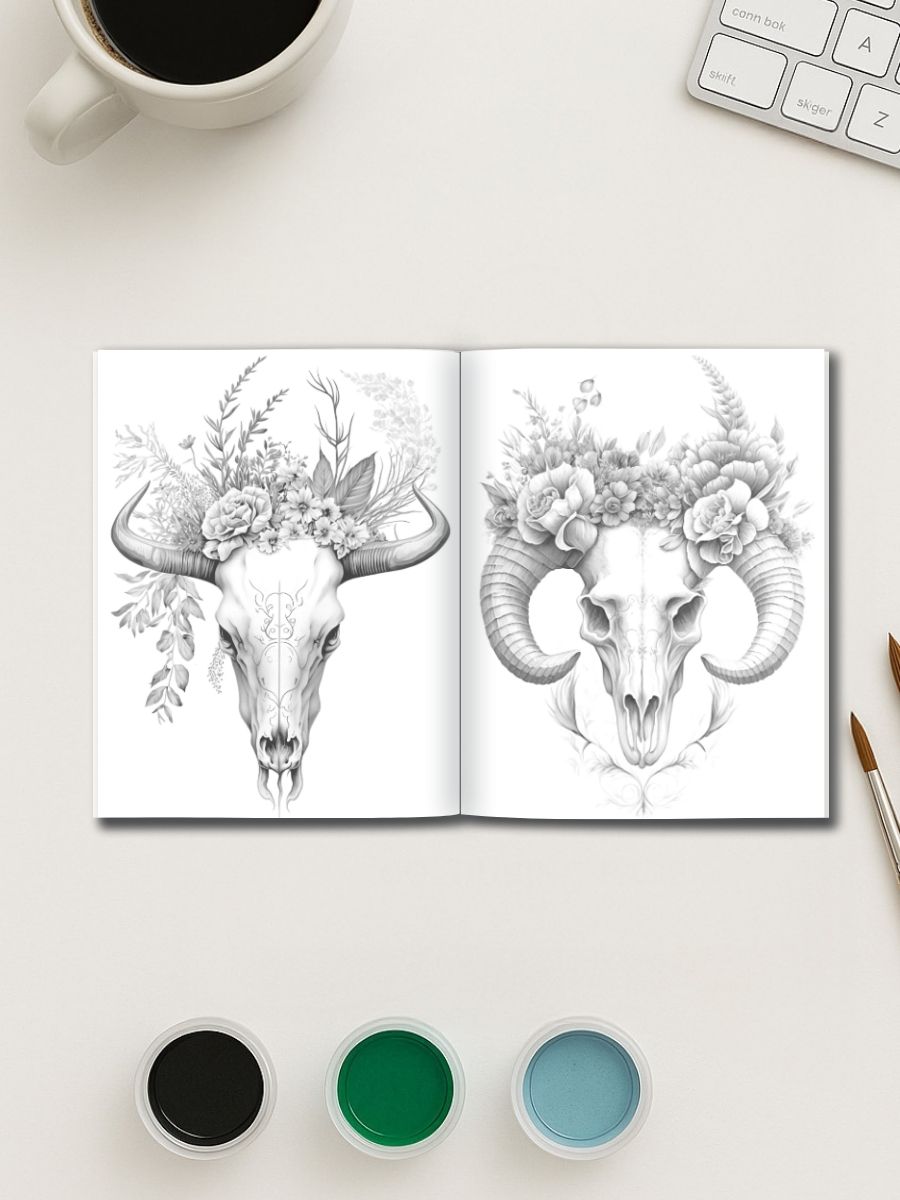 Skrulls in Bloom – 25 Floral Skrull Designs 3 Skrulls in Bloom – 25 Floral Skrull Designs - Image 3