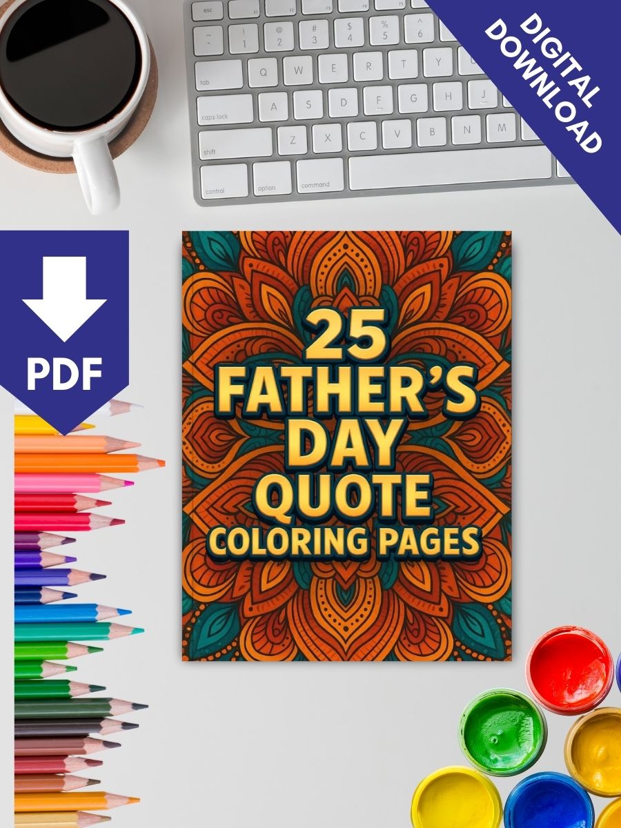 Dad, You’re the Best – 25 Father’s Day Quote Pages 2 Dad, You’re the Best – 25 Father’s Day Quote Pages - Image 2